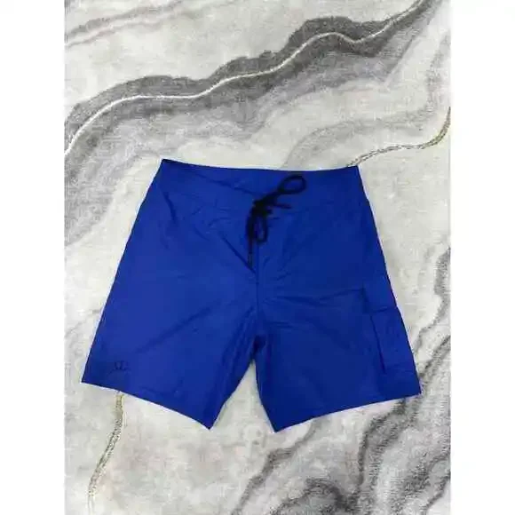 Dior CD Icon Blue Boxer Shorts Board Short String Swimming Swim Trunks L Large